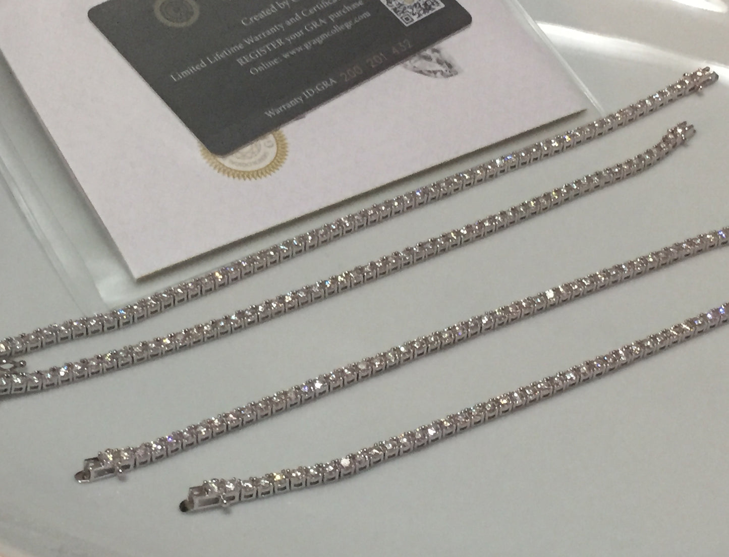 3mm Tennis Bracelet - Moissanite