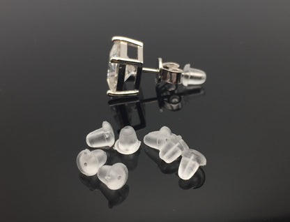 Silicone Earring Back Stoppers - Small