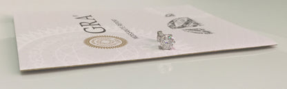 1 Carat Moissanite Stud Earring (One Single Earring)