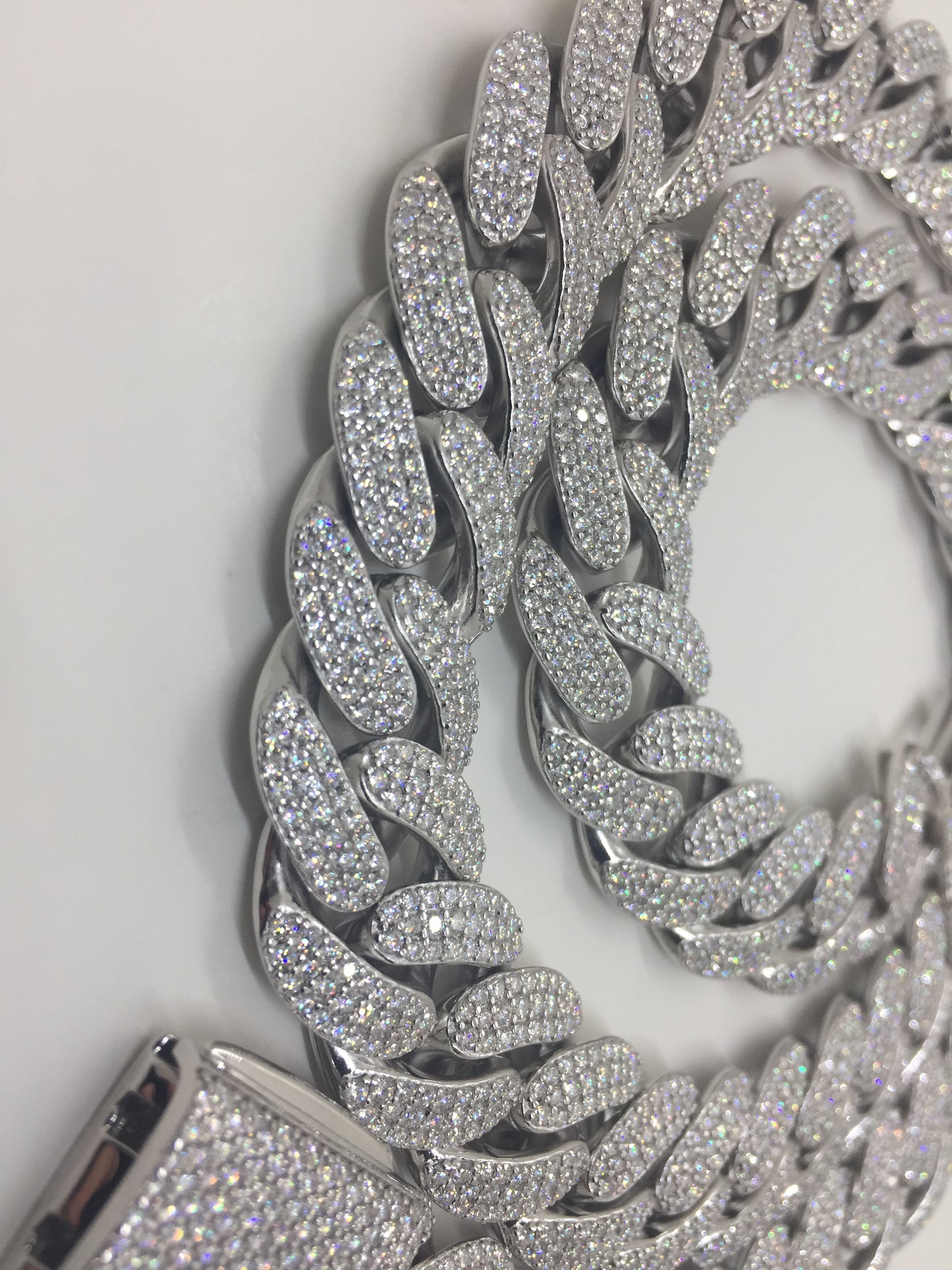 16mm Moissanite Miami Cuban Chain