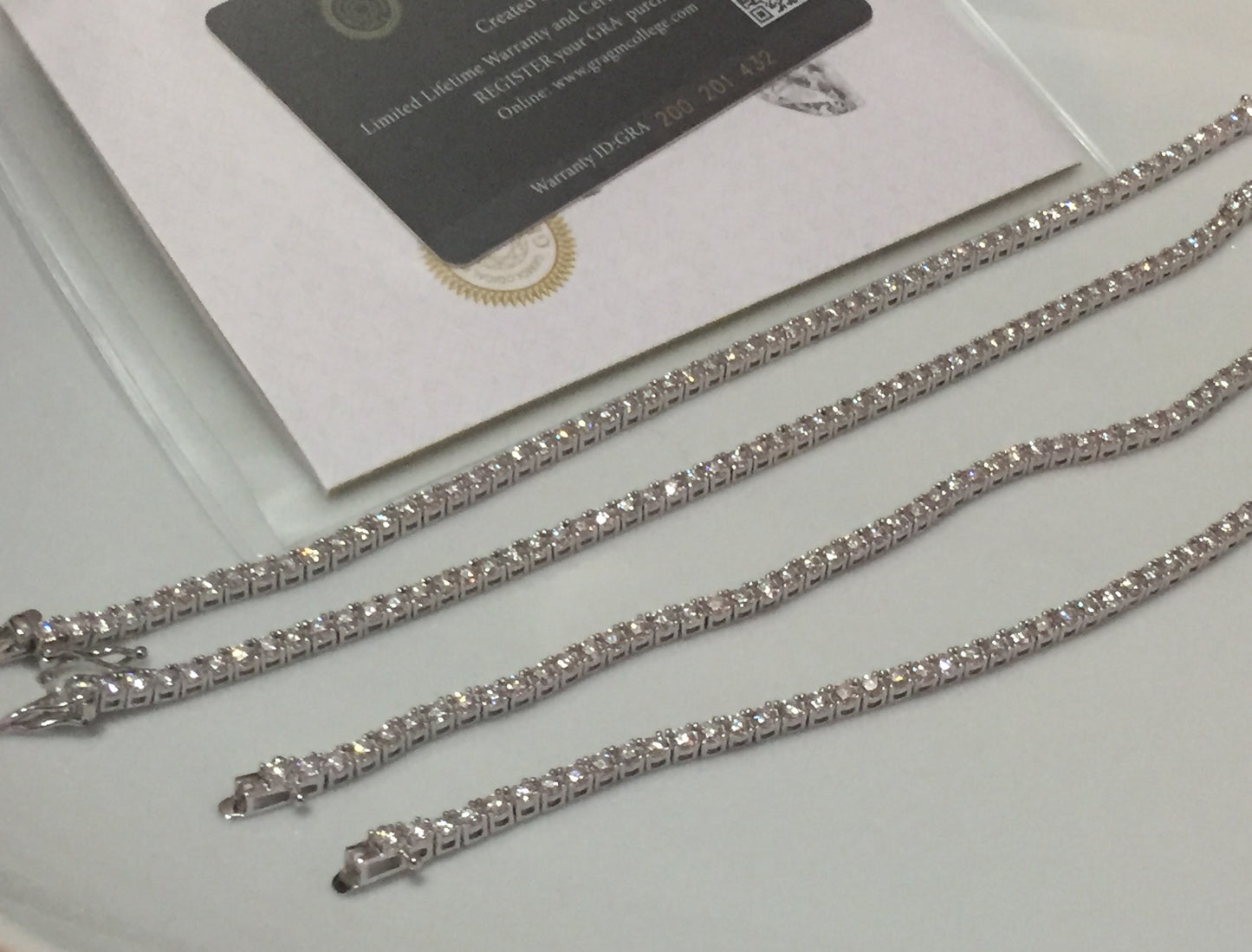 3mm Tennis Bracelet - Moissanite