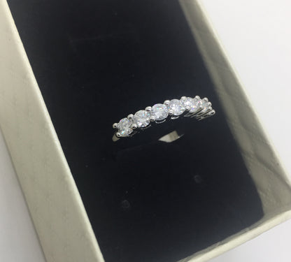 0.7 ct Moissanite Ring
