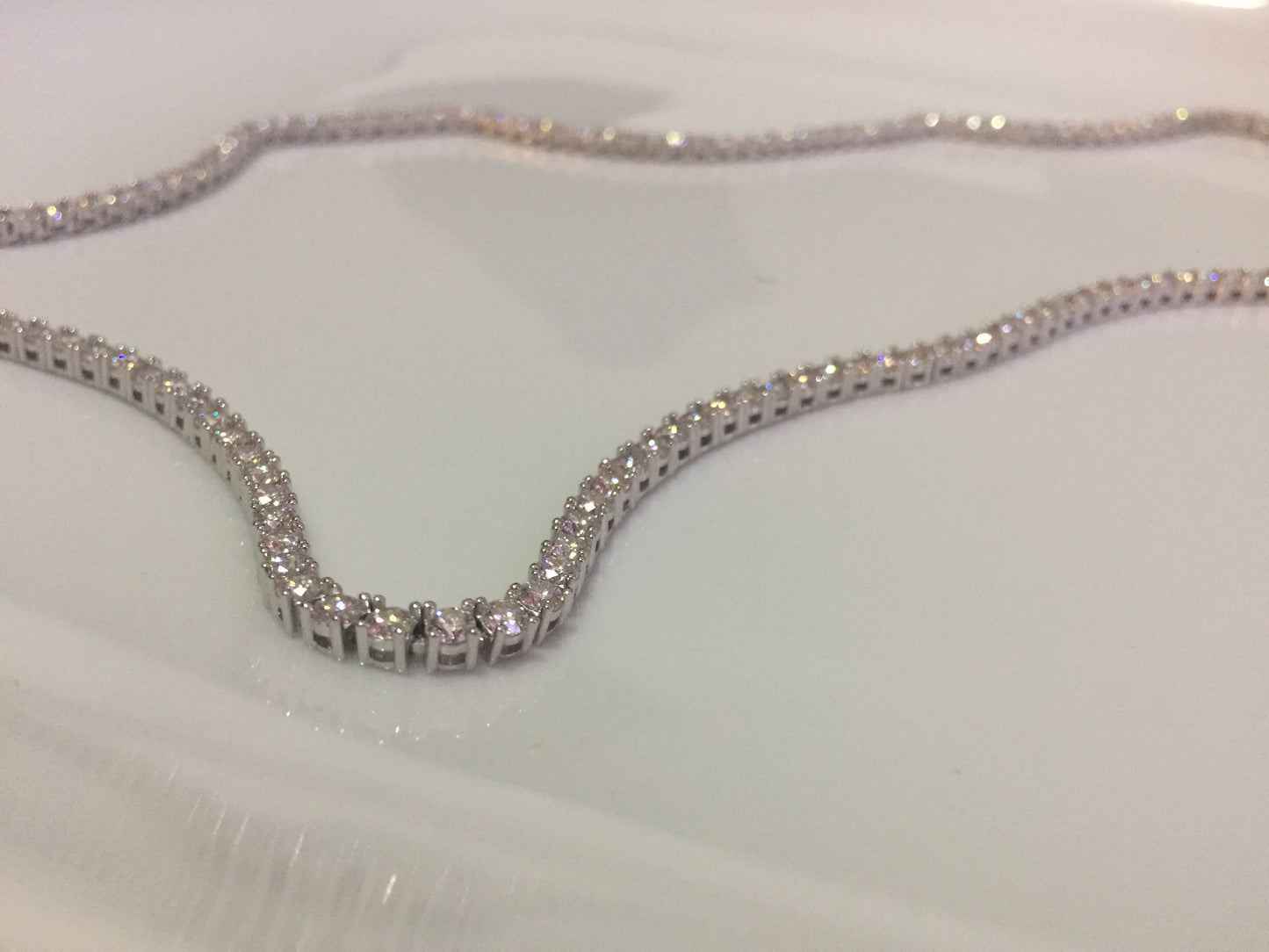 3mm Moissanite Tennis Chain