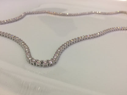 3mm Moissanite Tennis Chain