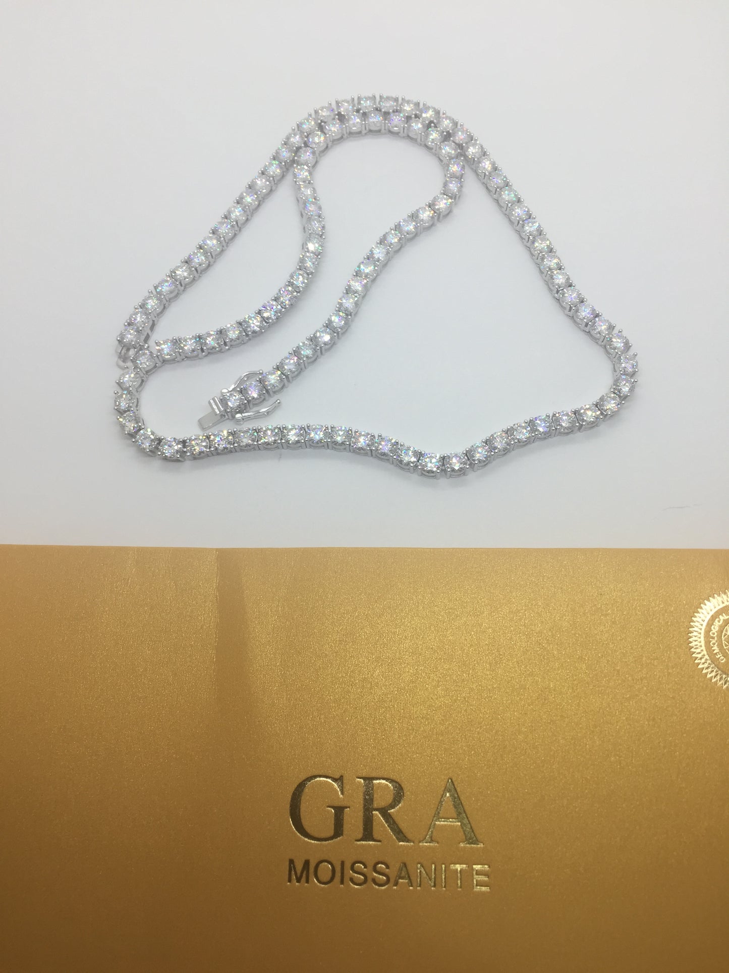 5mm Moissanite Tennis Chain