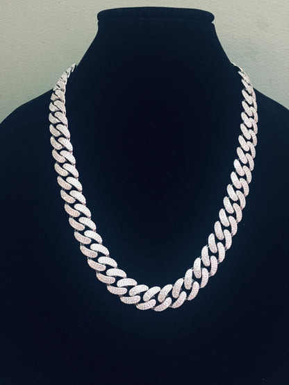 16mm Moissanite Miami Cuban Chain