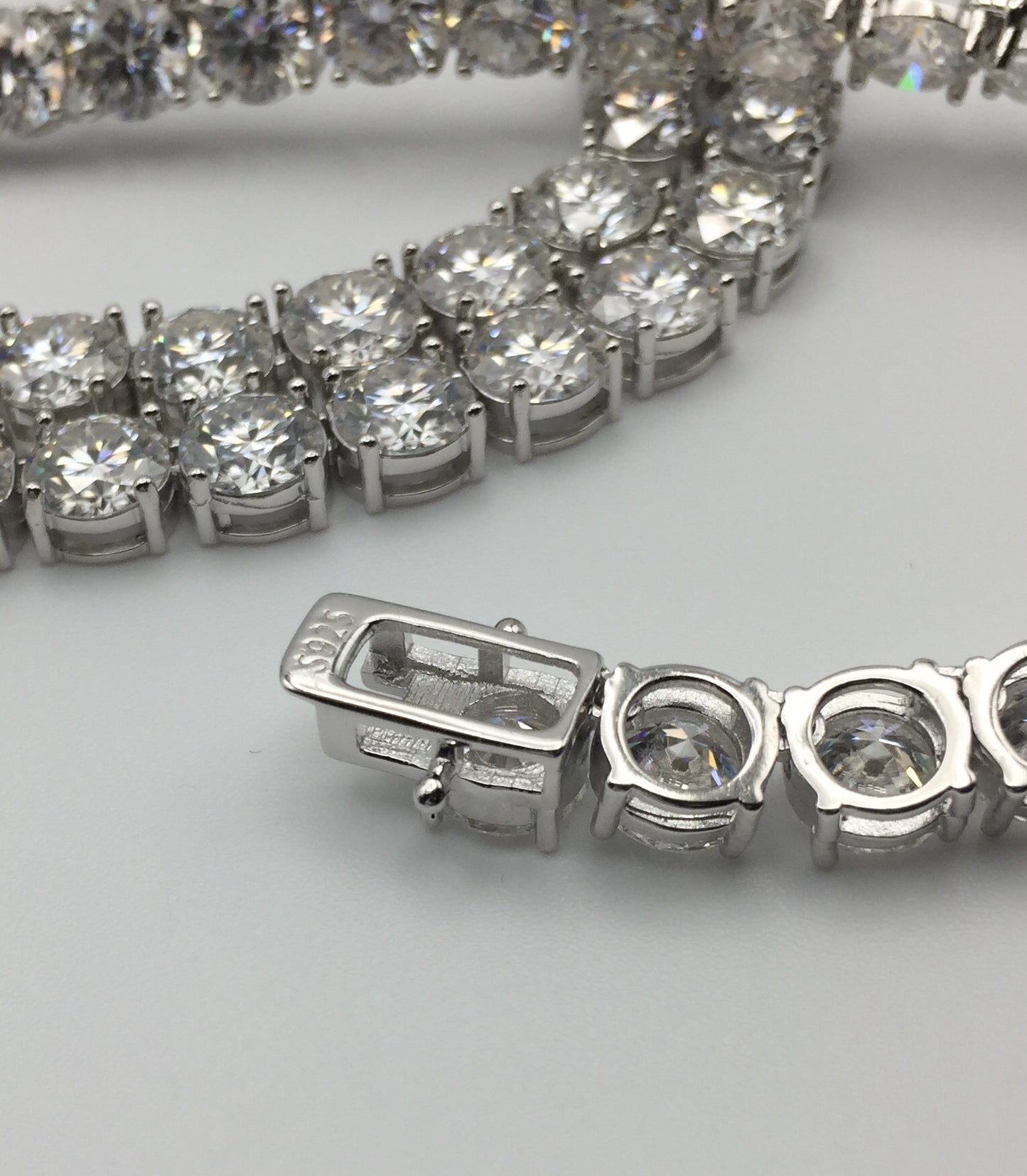 6.5mm Moissanite Tennis Chain
