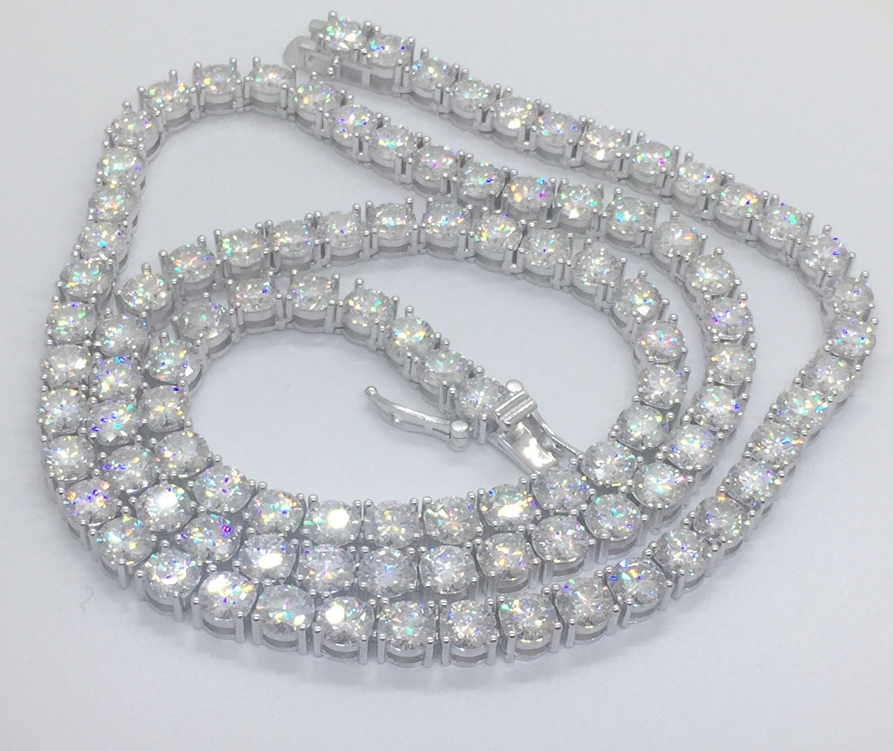 5mm Moissanite Tennis Chain