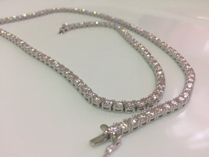 4mm Moissanite Tennis Chain