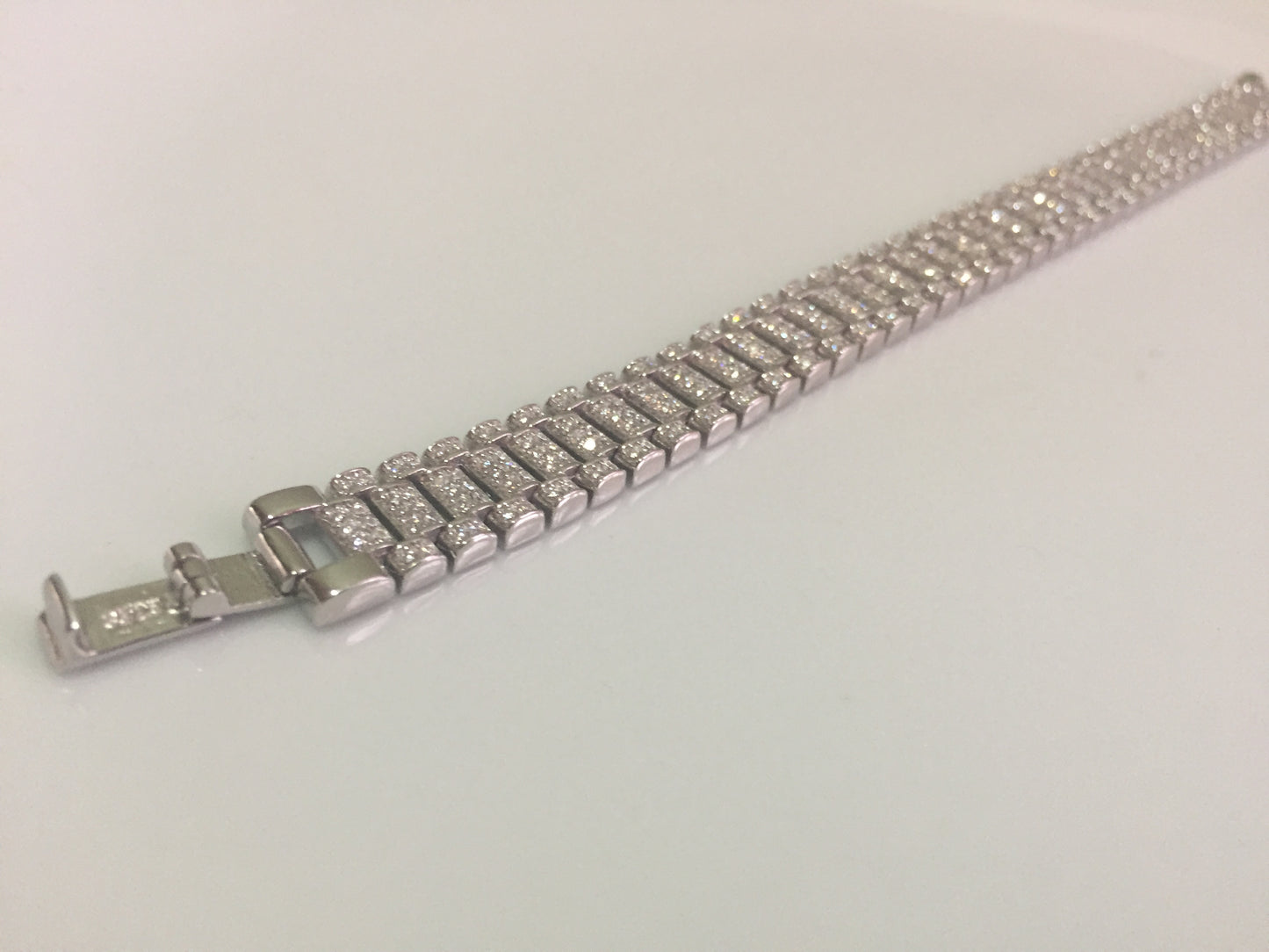 Presidential “Rolex-style” Moissanite Bracelet - 10mm
