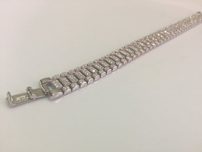 Presidential “Rolex-style” Moissanite Bracelet - 10mm