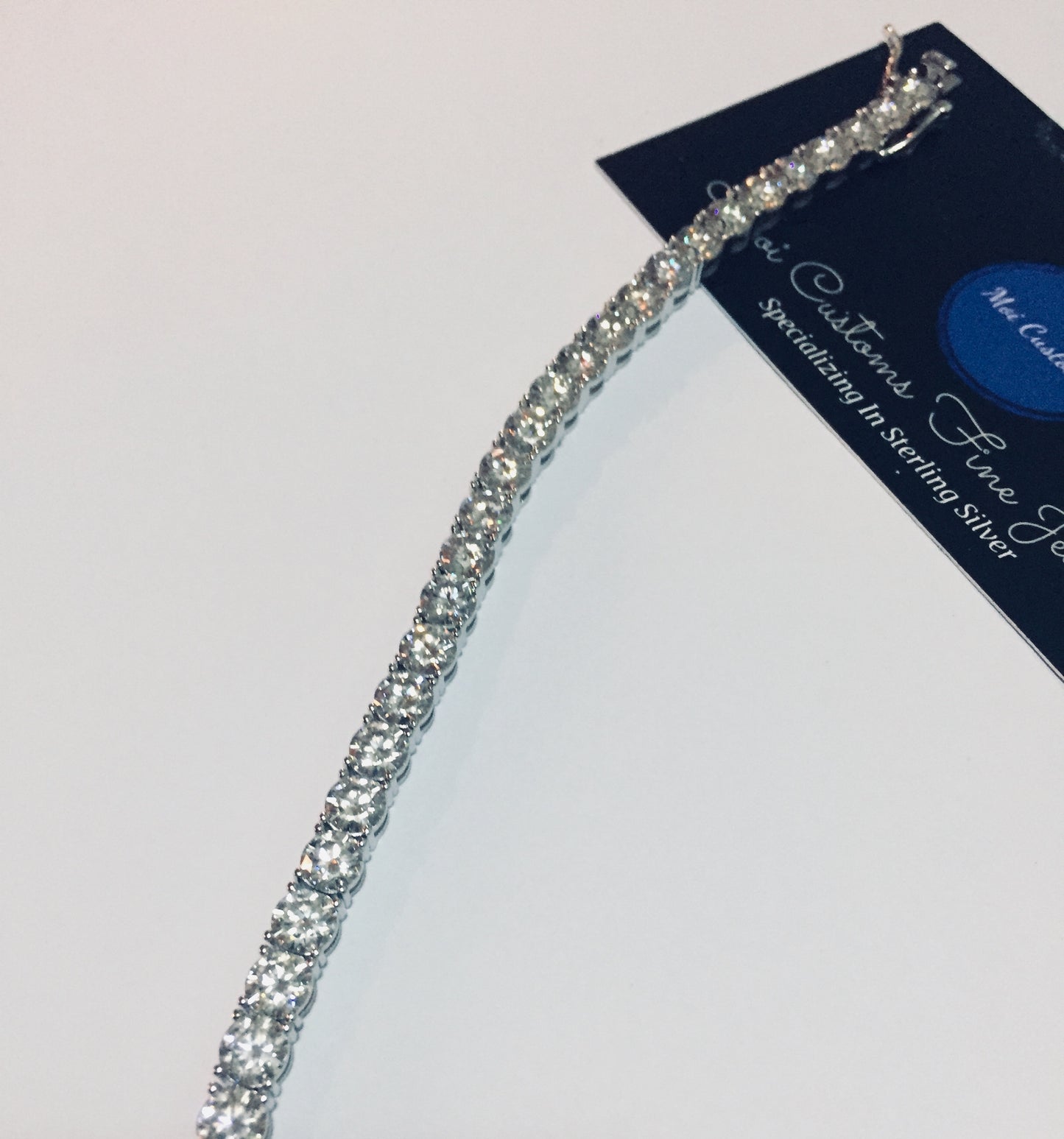 5mm Moissanite Tennis Bracelet