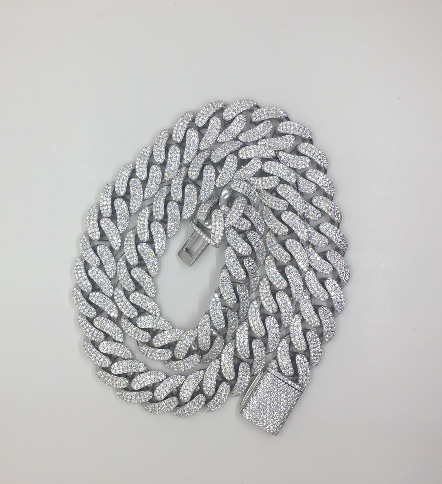 16mm Moissanite Miami Cuban Chain