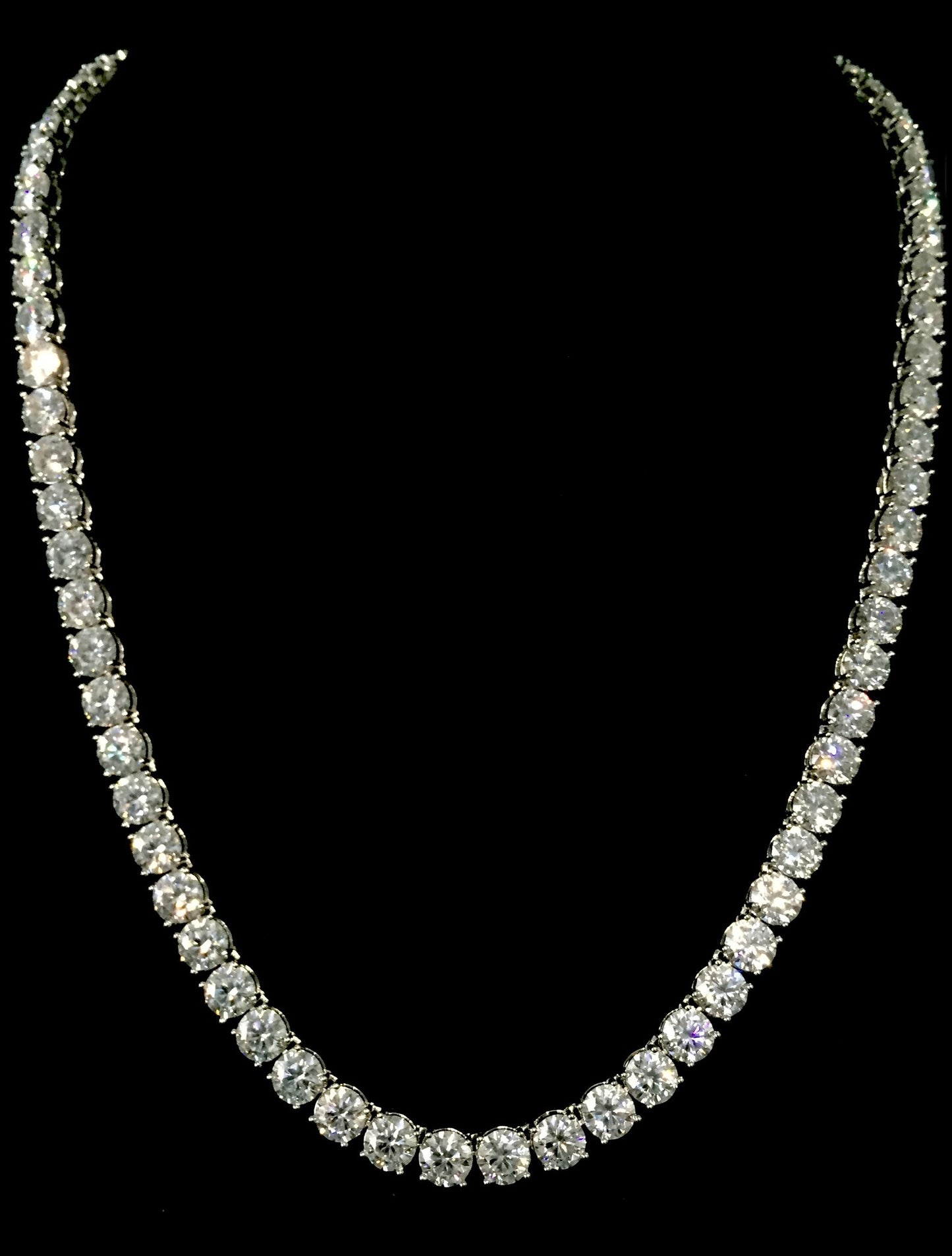 6.5mm Moissanite Tennis Chain
