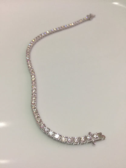 3mm Tennis Bracelet - Moissanite