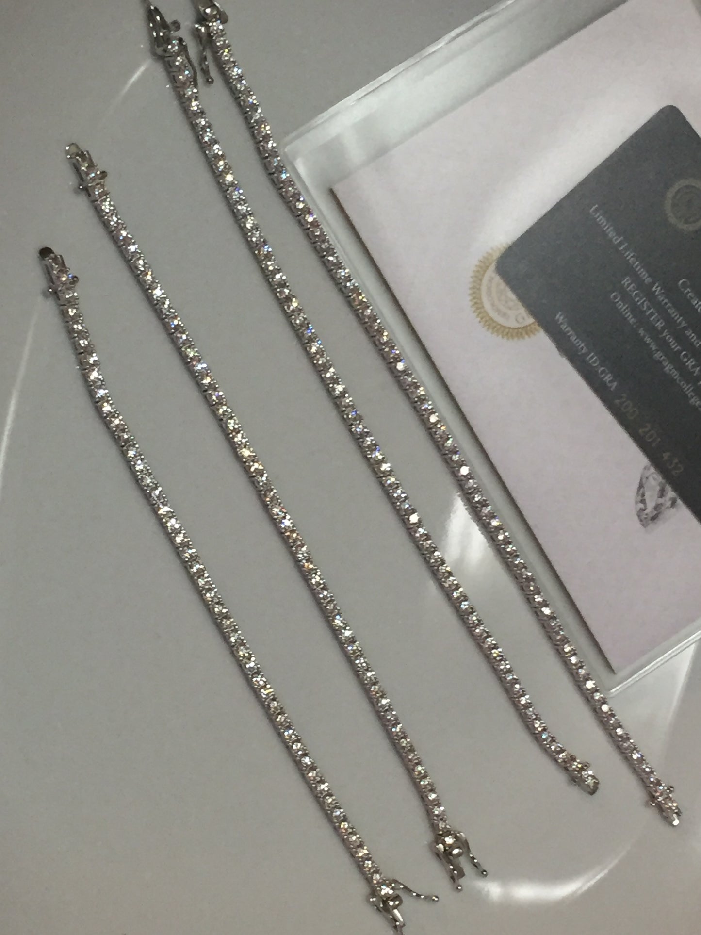 3mm Tennis Bracelet - Moissanite