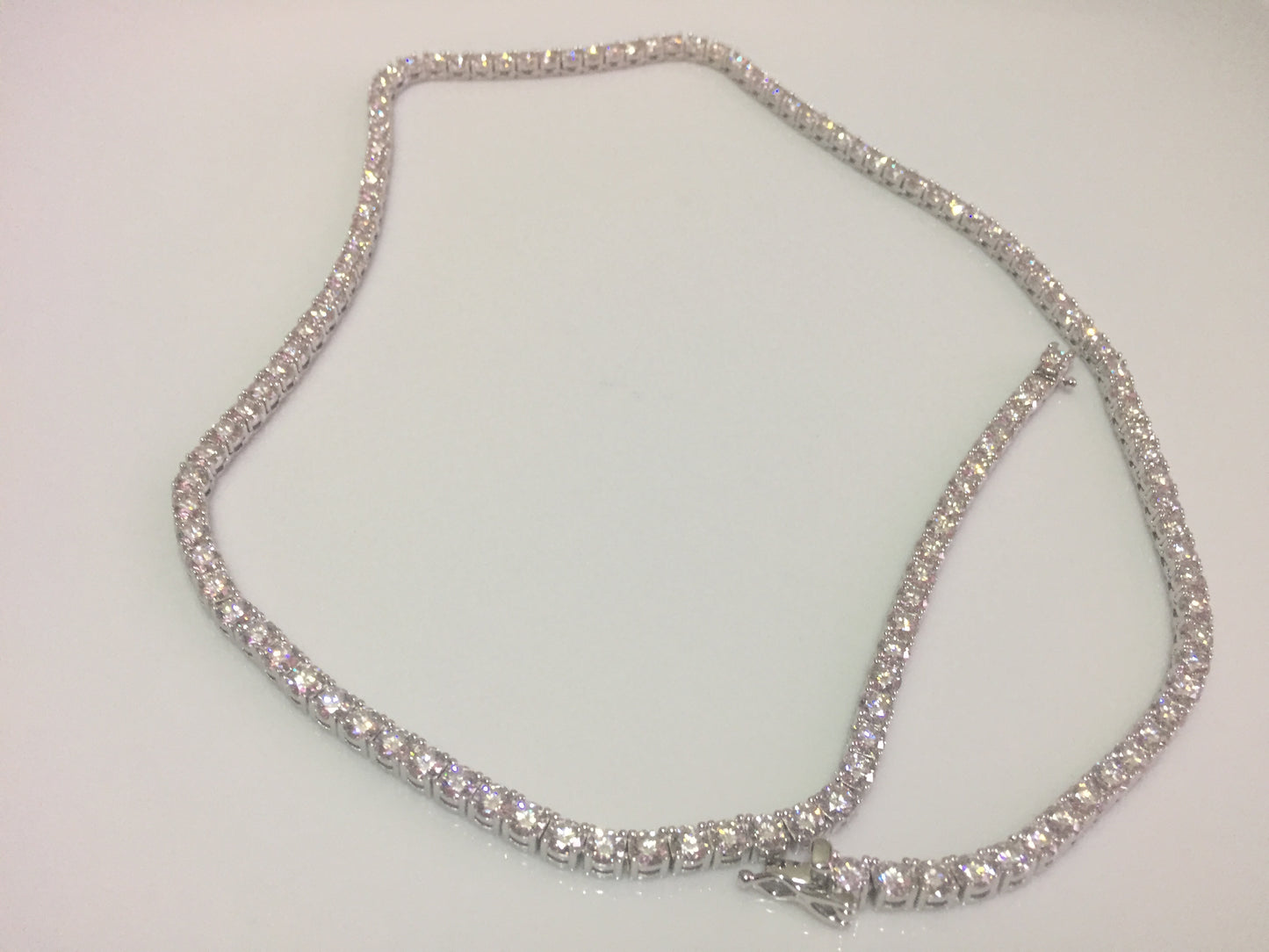 4mm Moissanite Tennis Chain