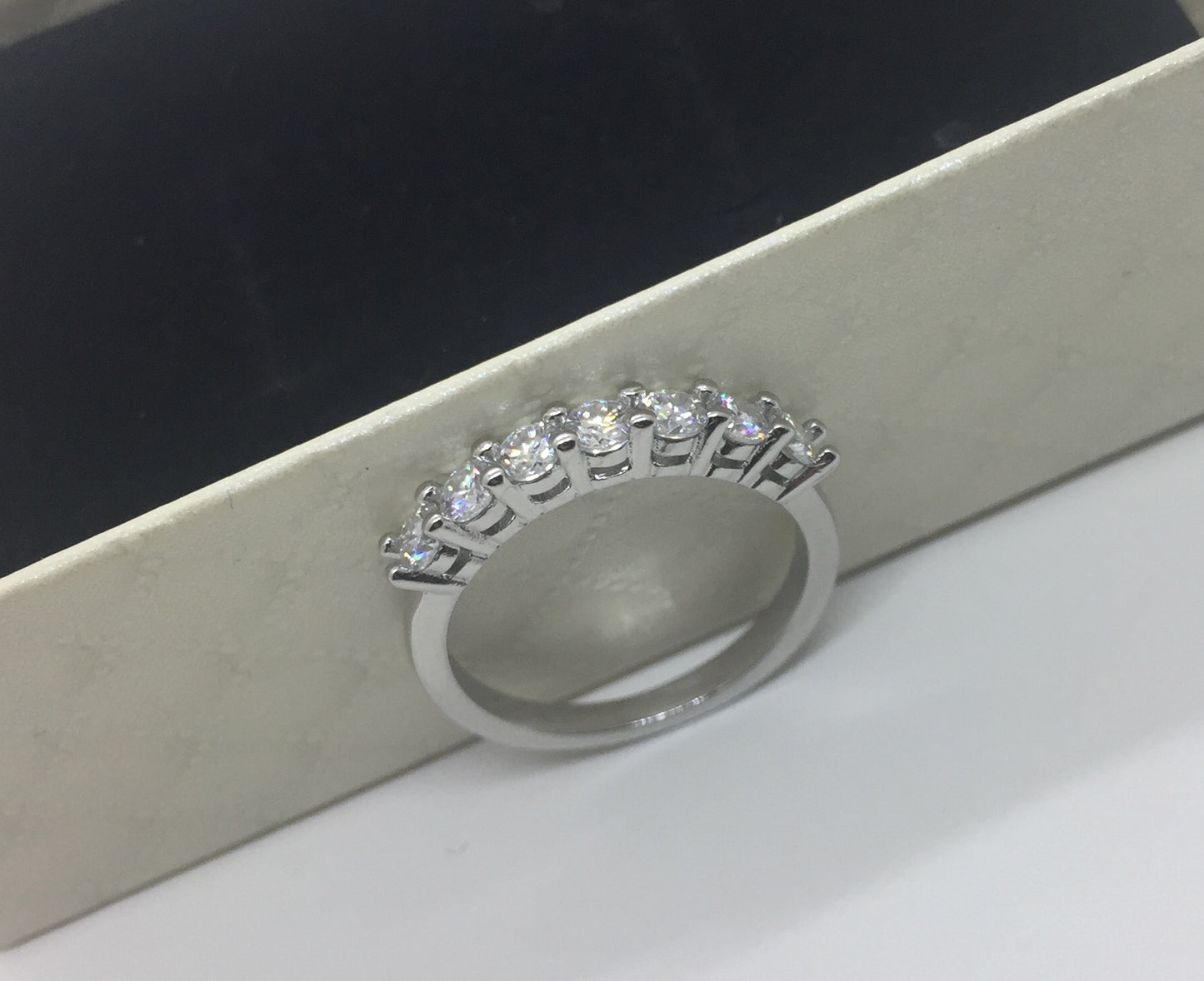 0.7 ct Moissanite Ring