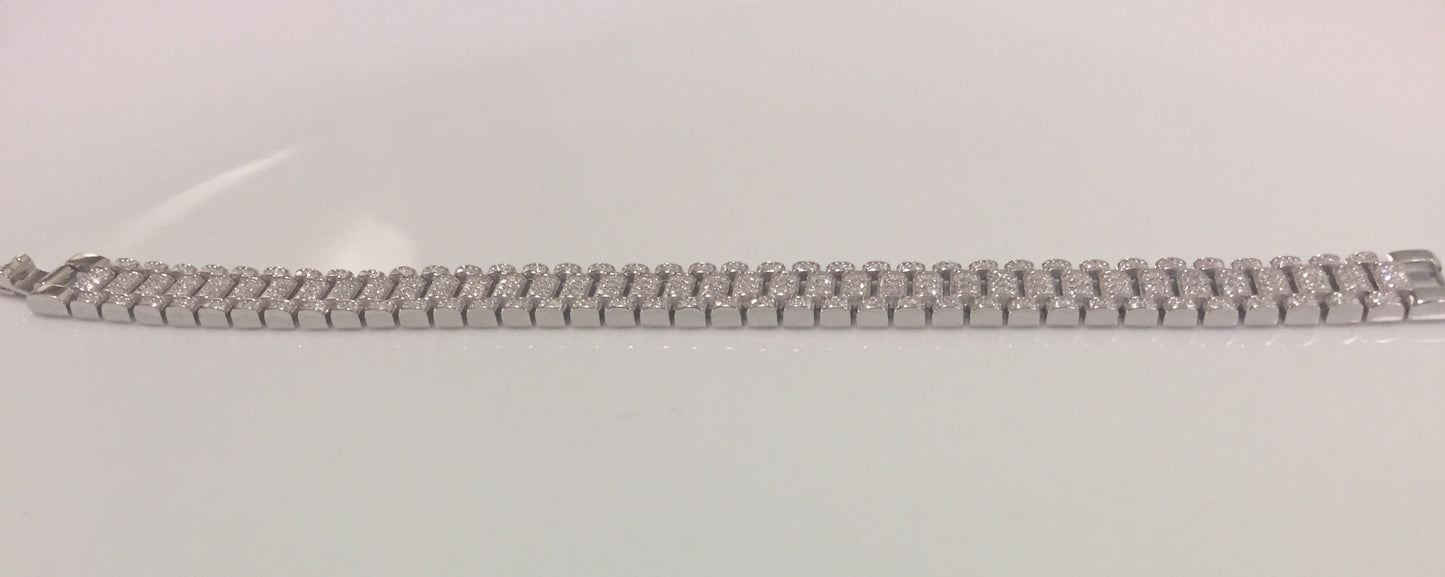 Presidential “Rolex-style” Moissanite Bracelet - 10mm