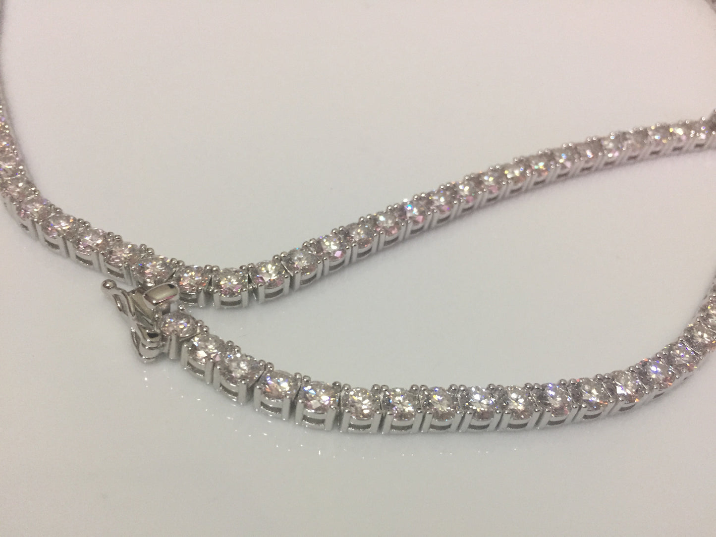 4mm Moissanite Tennis Chain