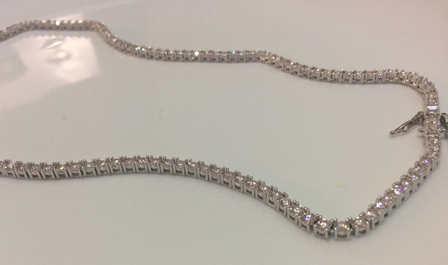 3mm Moissanite Tennis Chain