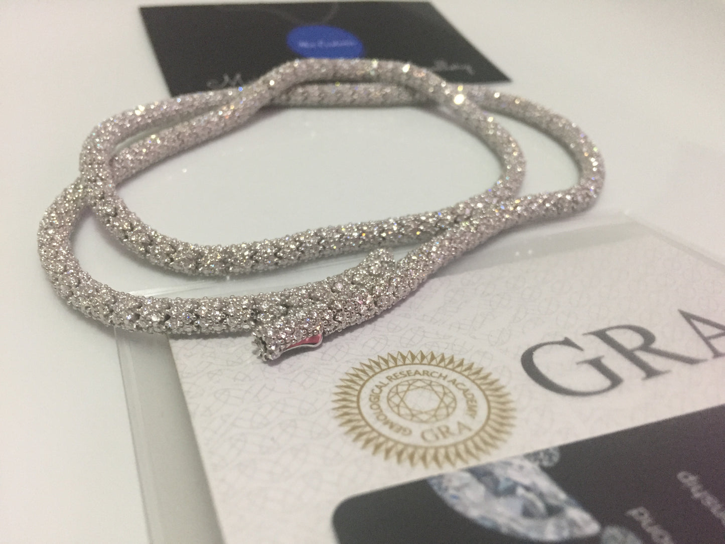 5mm Moissanite “Icy Scales” Chain