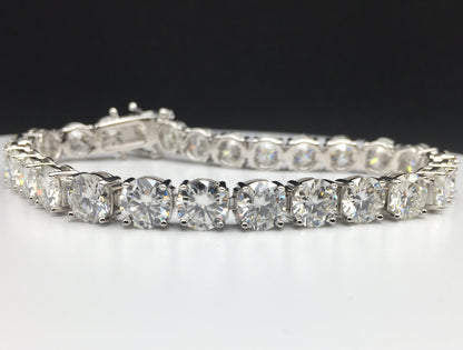 6.5mm Moissanite Tennis Bracelet