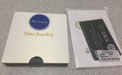 4mm Moissanite Tennis Chain