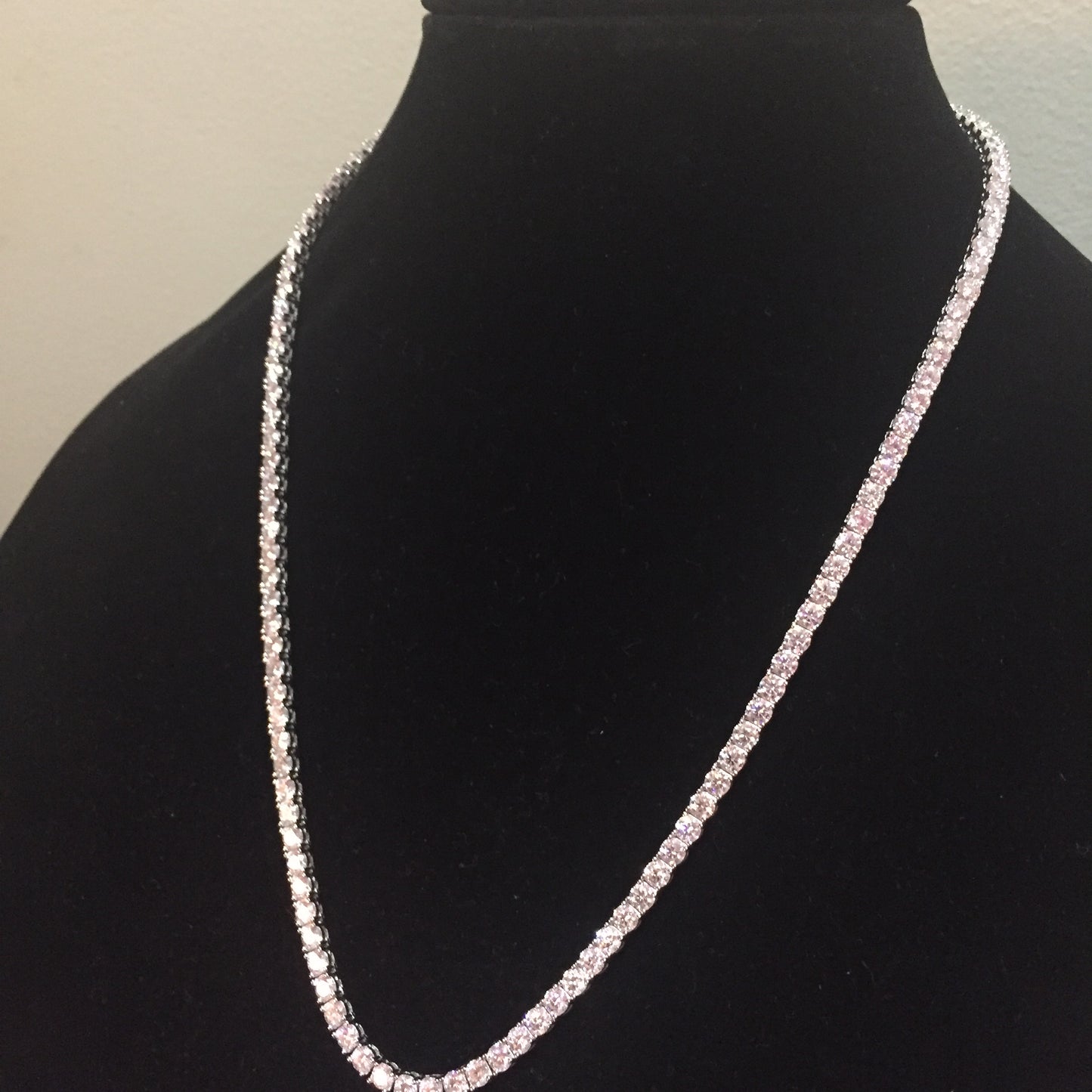 4mm Moissanite Tennis Chain