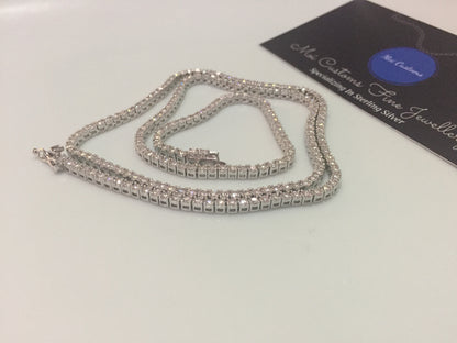 2mm Moissanite Tennis Chain