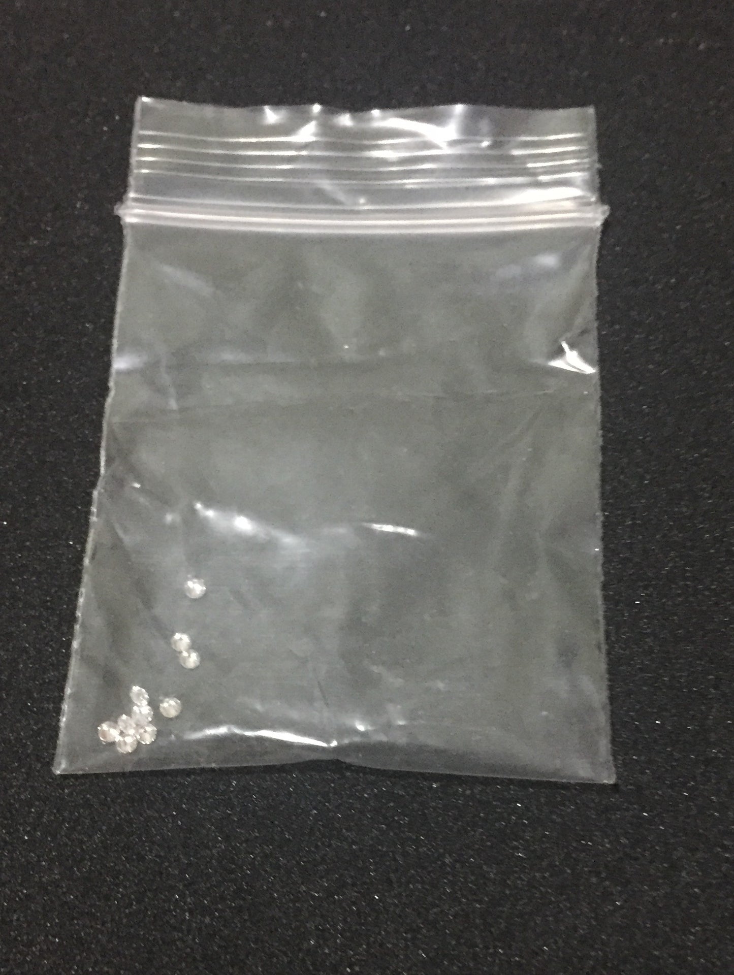 Loose Moissanite Stones (Colourless/White, Round Cut) - 10pcs