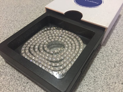 3mm Moissanite Tennis Chain