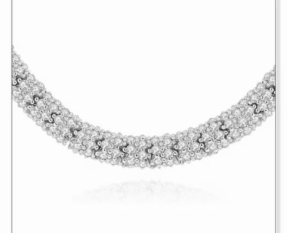 5mm Moissanite “Icy Scales” Chain