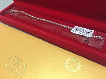 3mm Tennis Bracelet - Moissanite