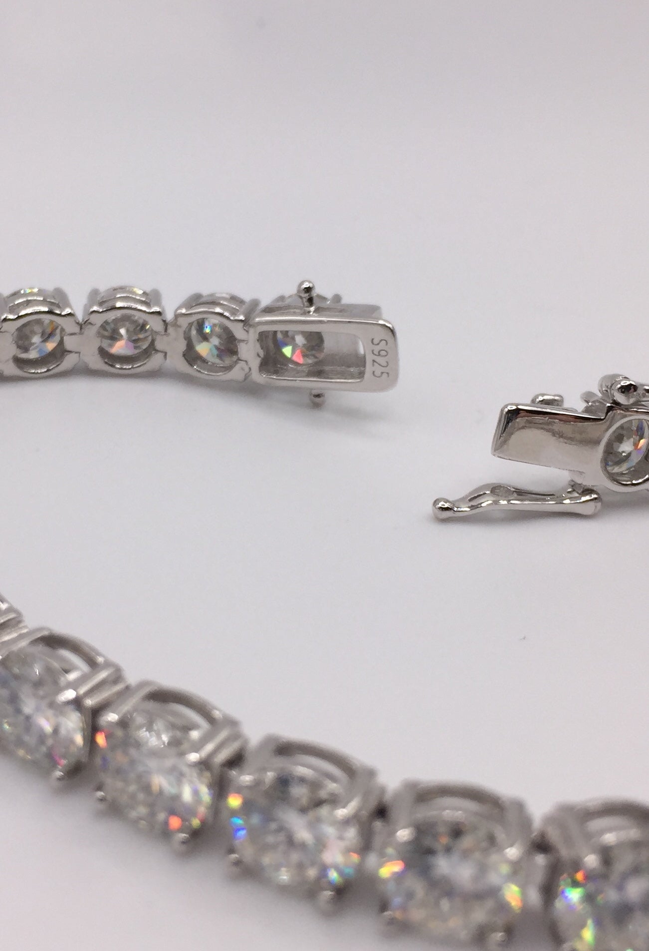 6.5mm Moissanite Tennis Bracelet