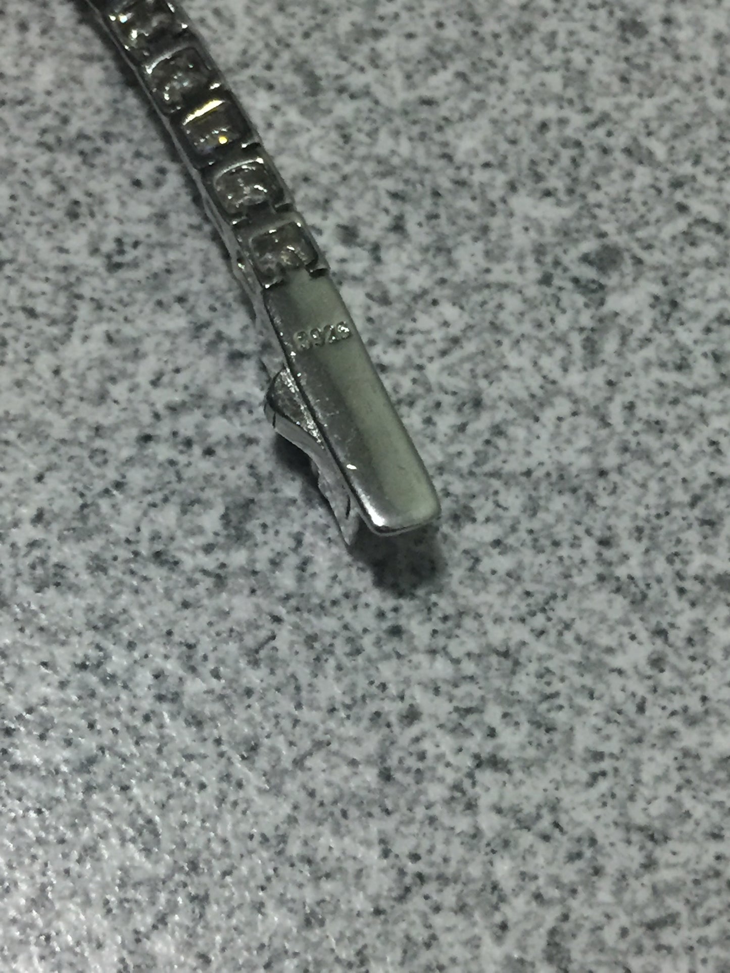 3mm Moissanite Tennis Bracelet: Click-Lock