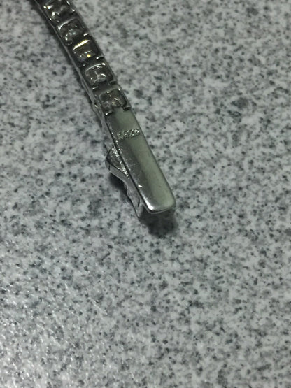 3mm Moissanite Tennis Bracelet: Click-Lock
