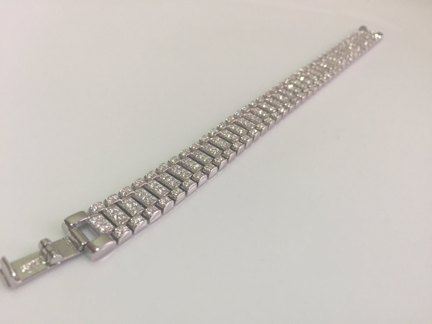 Presidential “Rolex-style” Moissanite Bracelet - 10mm