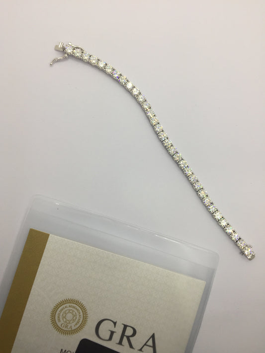 5mm Moissanite Tennis Bracelet