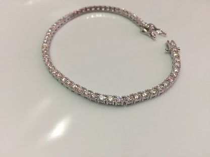 3mm Tennis Bracelet - Moissanite