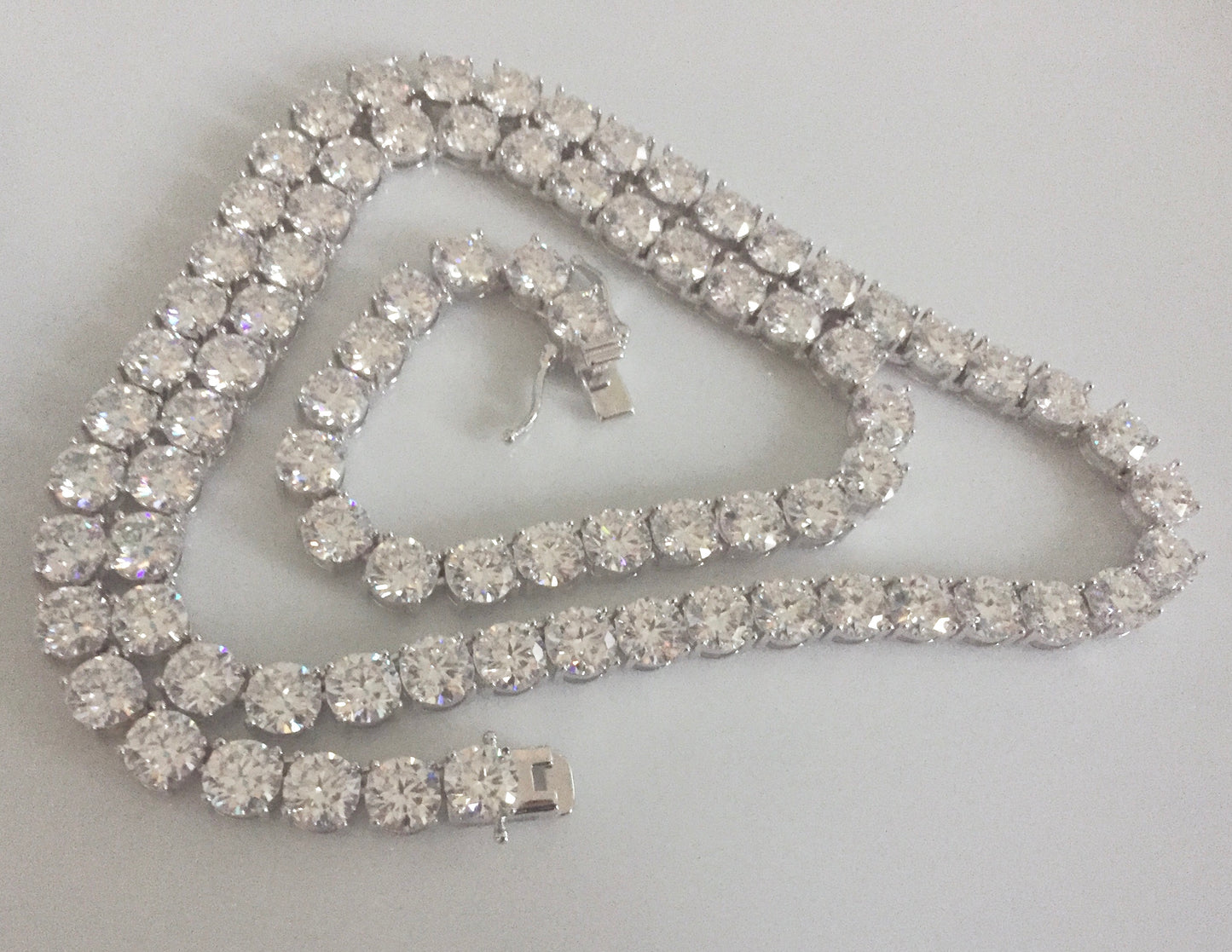6.5mm Moissanite Tennis Chain