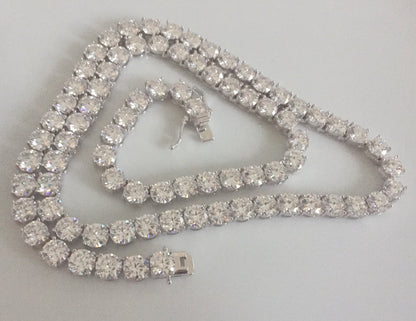 6.5mm Moissanite Tennis Chain