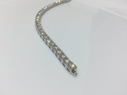 5mm Moissanite Tennis Bracelet *Click-Lock*
