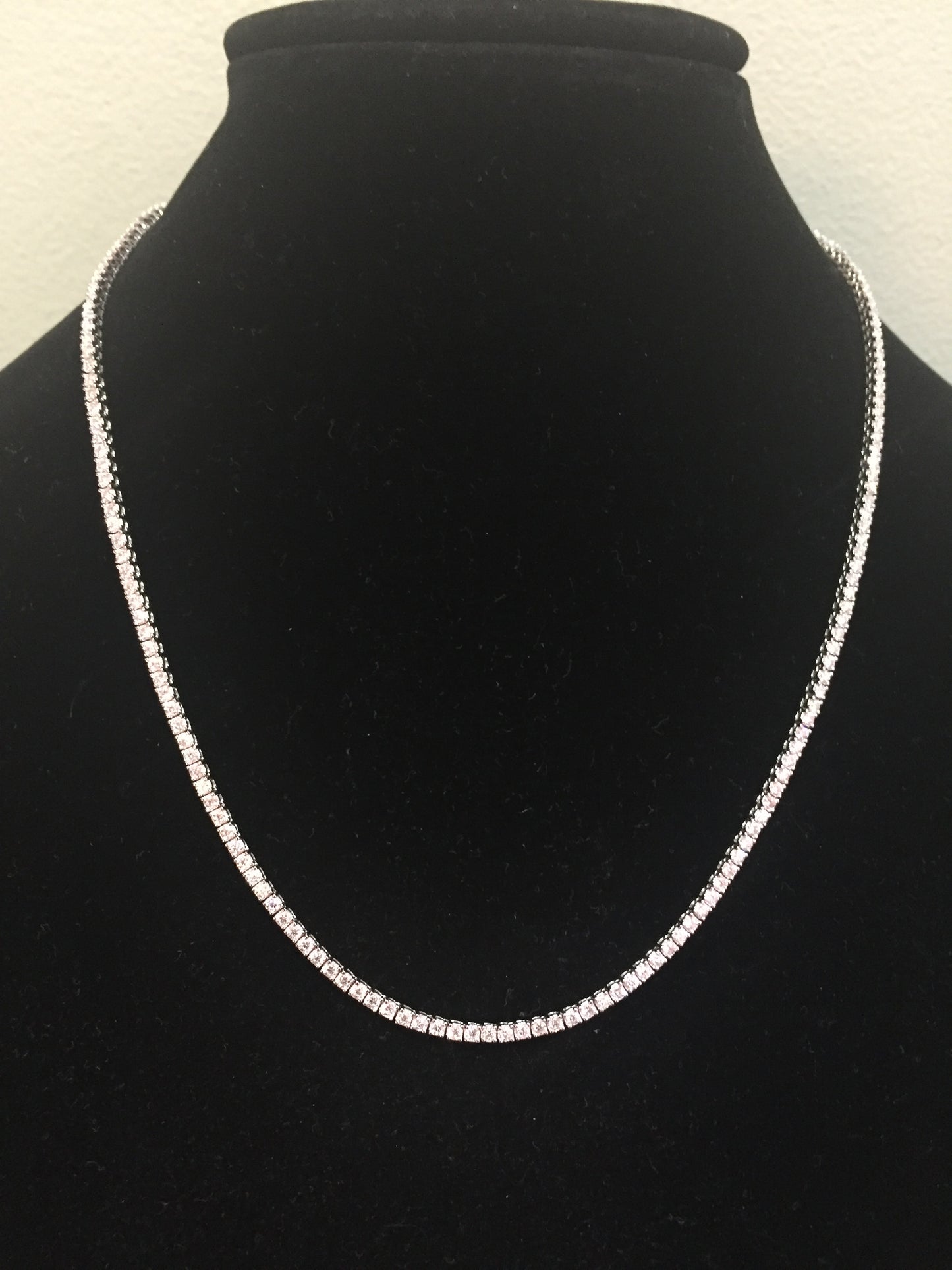 2mm Moissanite Tennis Chain
