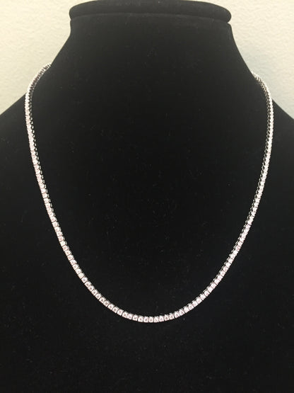 2mm Moissanite Tennis Chain