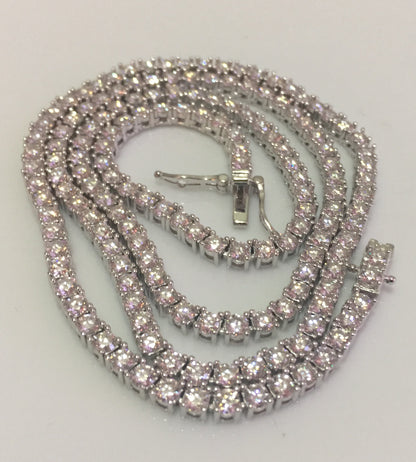 3mm Moissanite Tennis Chain
