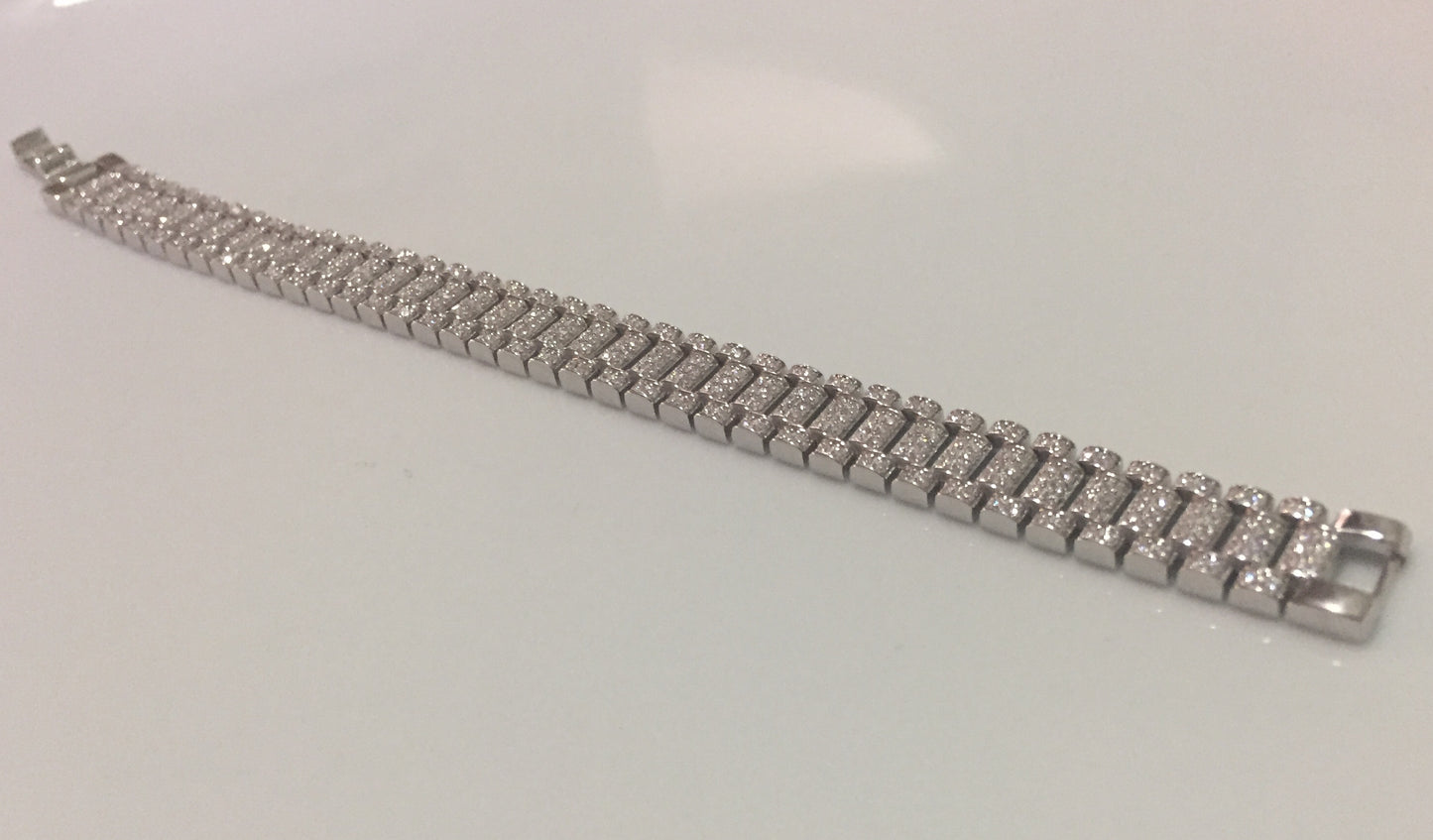 Presidential “Rolex-style” Moissanite Bracelet - 10mm