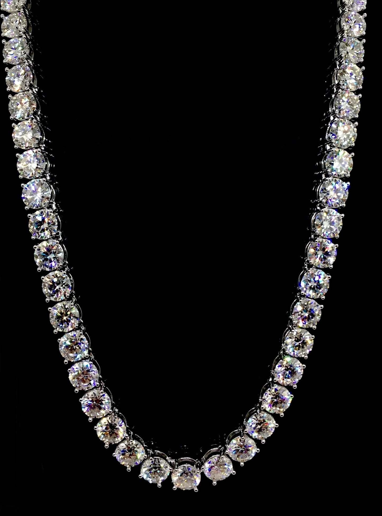 6.5mm Moissanite Tennis Chain