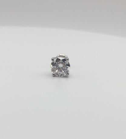 1 Carat Screwback Stud Earring (ONE Single earring)