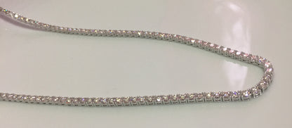 4mm Moissanite Tennis Chain